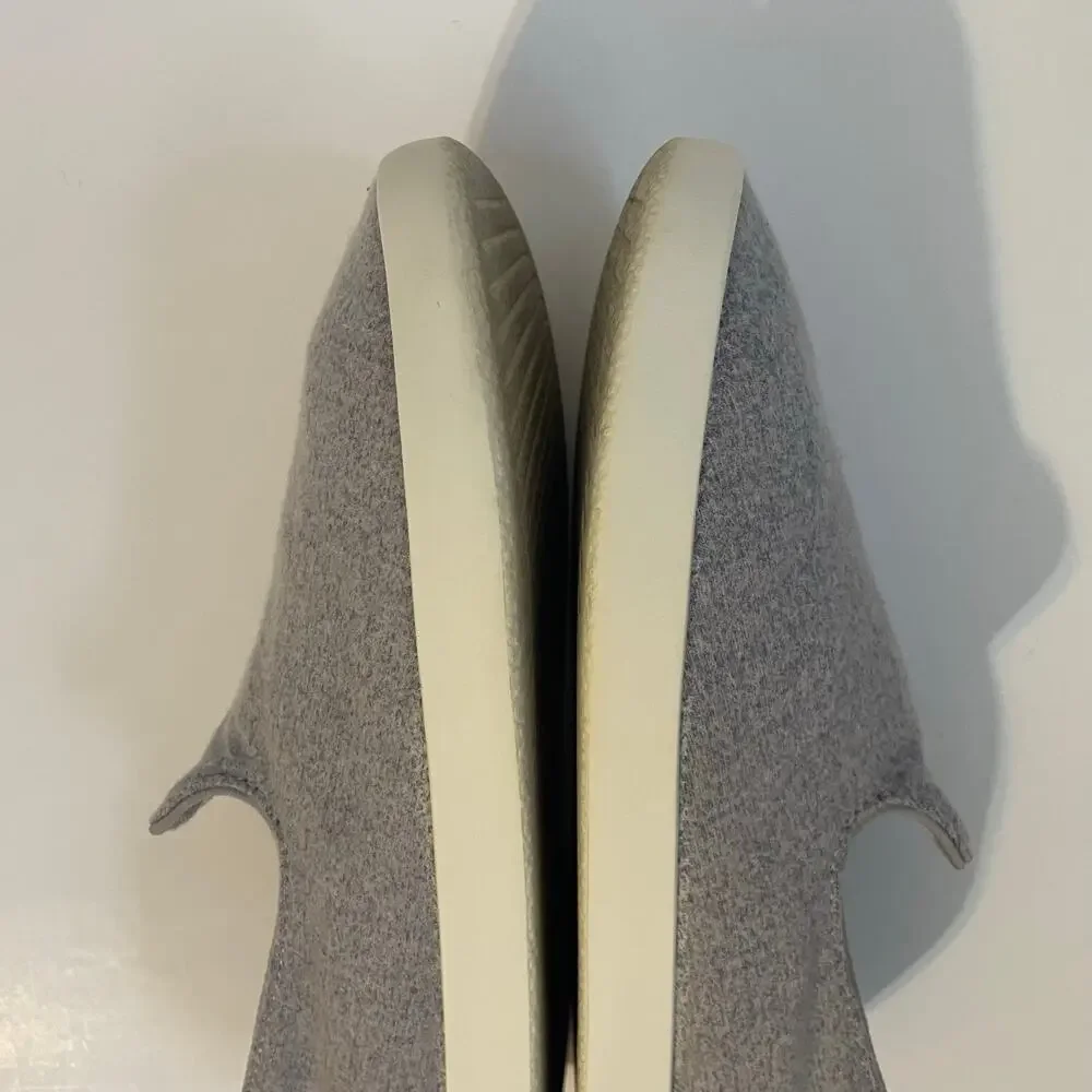 Allbirds Wool Lounger Classic Casual Slip On Loafers Women's 8 Light Blue Gray